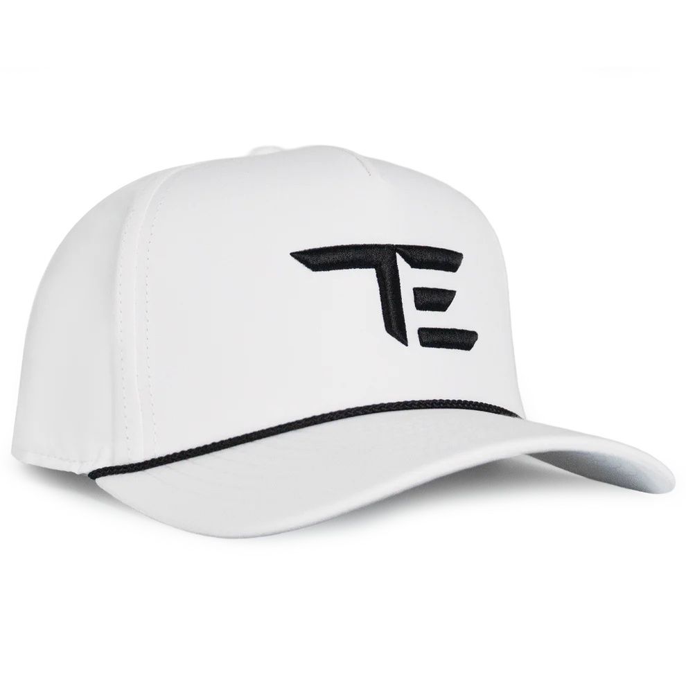 MAIN IMAGE OF TOUR EDGE UNISEX TE IMPERIAL PERFORMANCE ROPE GOLF HAT IN WHITE ADJUSTABLE WITH UPF 5…