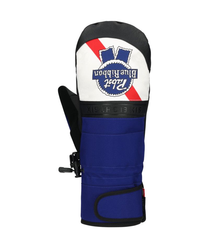 MAIN IMAGE OF 686 MENS INFILOFT RECON MITTEN IN PBR BLUE SMALL WITH WATERPROOFING AND INFILOFT® INS…