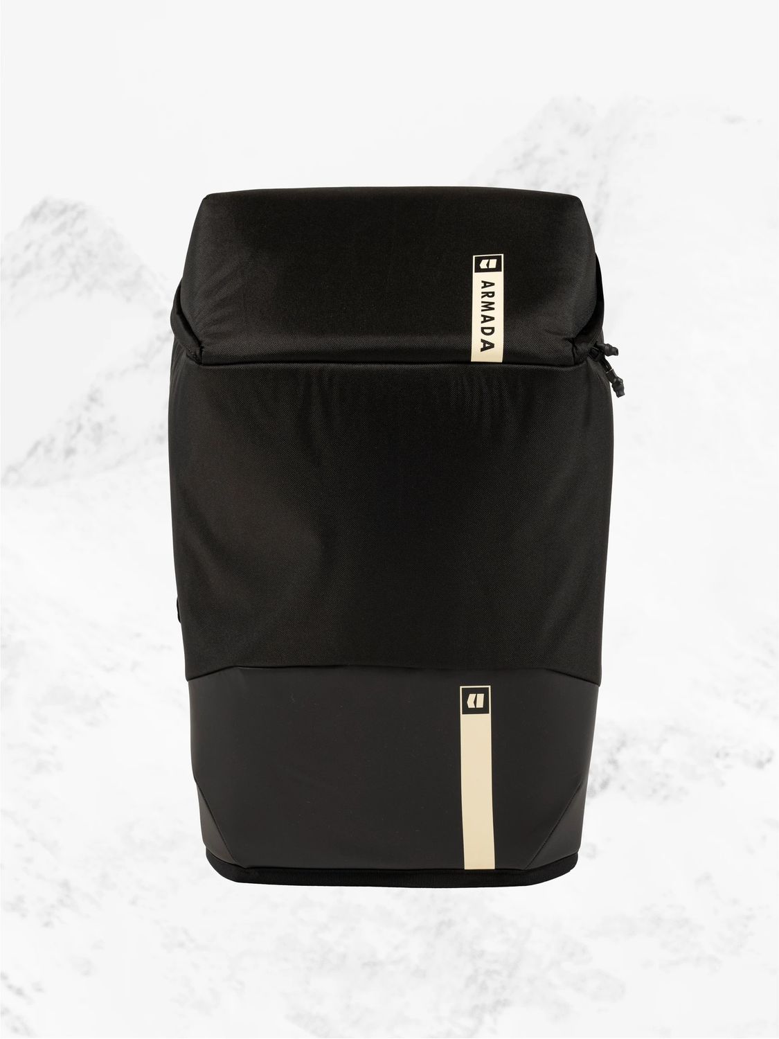 MAIN IMAGE OF ARMADA UNISEX AR PARK 50L BACKPACK IN BLACK/AFTERGLOW WITH WATER RESISTANCE AND EASY …