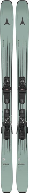 TOPSHEET VIEW OF ATOMIC UNISEX MAVERICK 86 C R + M 10 GW DOWNHILL SKIS FEATURES LIGHT WOODCORE AND …