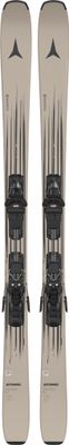TOPSHEET VIEW OF ATOMIC UNISEX MAVERICK 84 R + M 10 GW DOWNHILL SKIS FEATURES LIGHT WOODCORE AND DU…