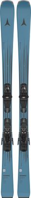 TOPSHEET VIEW OF ATOMIC UNISEX MAVERICK 78 + M 10 GW DOWNHILL SKIS FEATURES STABILITY AT HIGH SPEED…