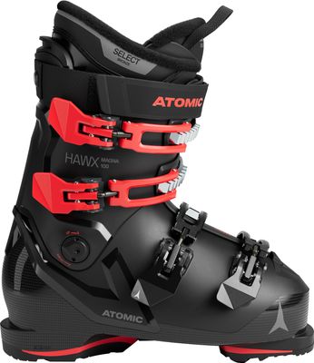 ATOMIC UNISEX HAWX MAGNA 100 DOWNHILL SKI BOOT 26 RIGHT VIEW OF ATOMIC UNISEX HAWX MAGNA 100 DOWNHILL SKI BOOT FEATURES WIDE FIT AND INCREDIBLY COMFO…