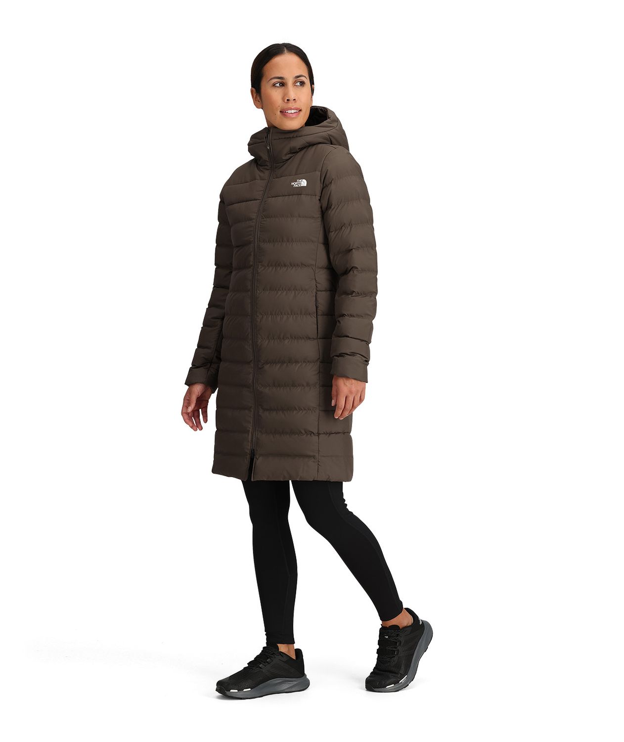 THE NORTH FACE WOMENS ACONCAGUA PARKA 26, Color: SMOKEY BROWN, Size: XS