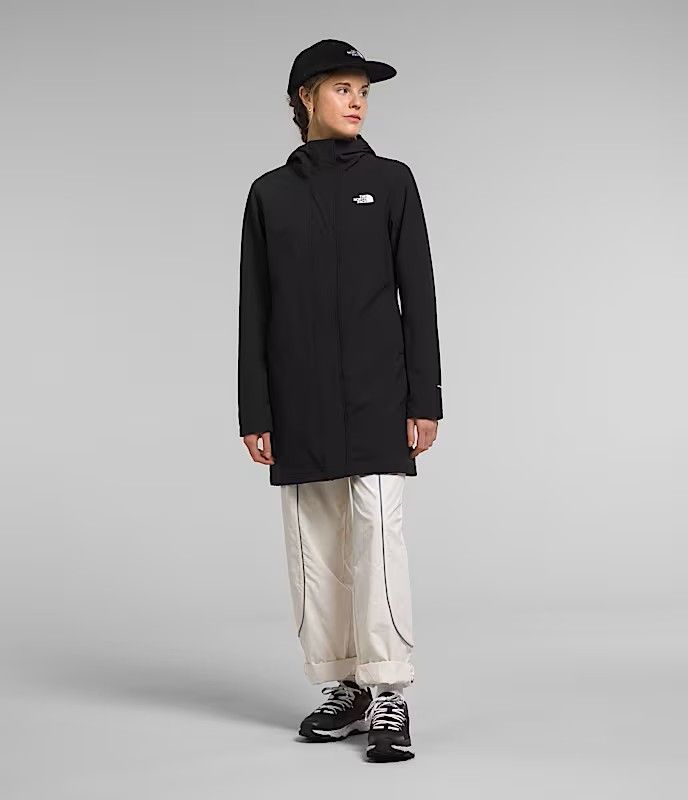 THE NORTH FACE WOMENS SHELBE RASCHEL PARKA 26, Color: TNF BLACK/NPF, Size: XS