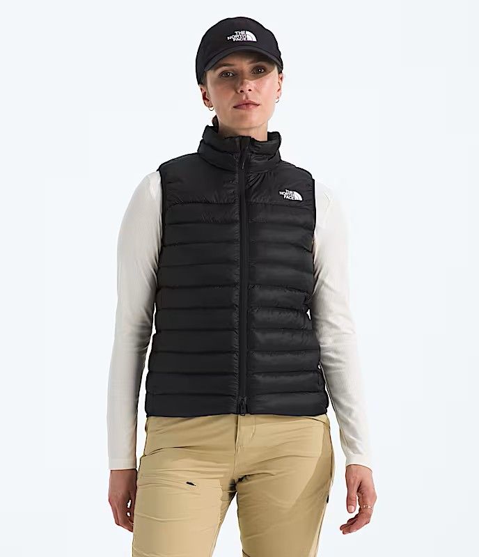 MAIN IMAGE OF THE NORTH FACE WOMENS TERRA PEAK VEST IN TNF BLACK XS WITH INSULATION FOR DURABLE WAR…