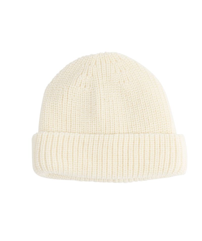 MAIN IMAGE OF COAL UNISEX BEACON WINTER HAT IN OFF WHITE O/S WITH CUFFED DESIGN AND WOOL CONSTRUCTI…