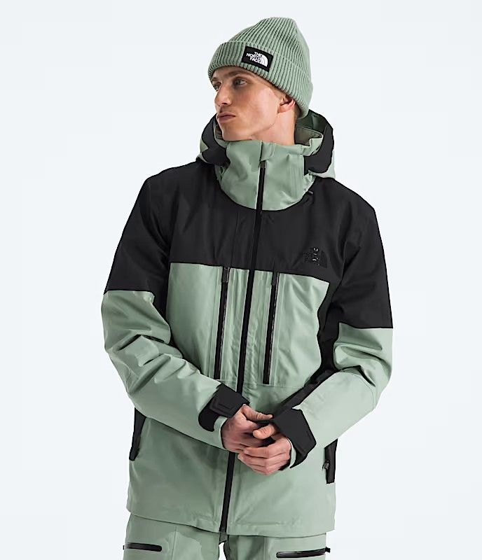 MAIN IMAGE OF THE NORTH FACE MENS CHAKAL WINTER JACKET IN SLATE MOSS/TNF BLACK SMALL WITH WATERPROO…