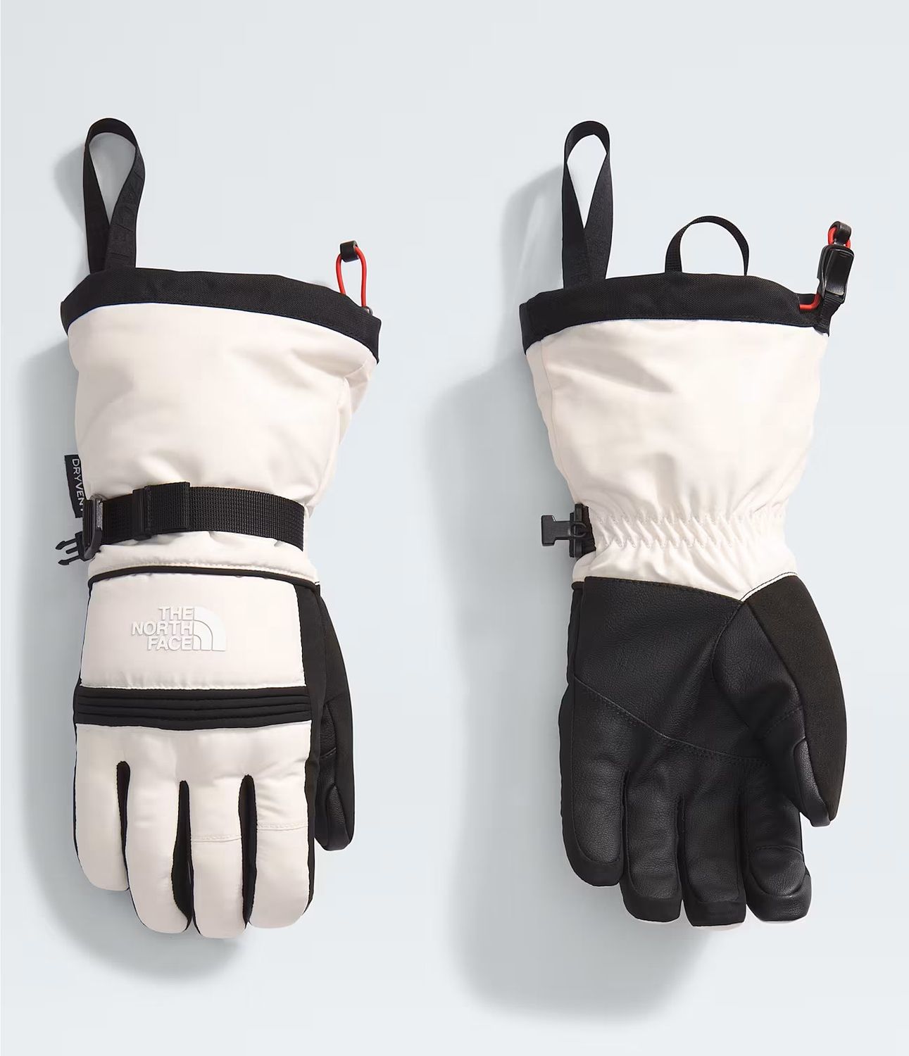 MAIN IMAGE OF THE NORTH FACE WOMENS MONTANA SKI GLOVE IN WHITE DUNE XS WITH WATER REPELLENCY AND TO…