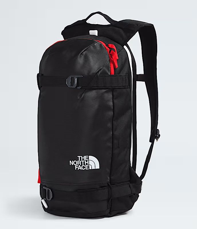 MAIN IMAGE OF THE NORTH FACE UNISEX SLACKPACK 2.0 BACKPACK IN TNF BLACK/TNF RED WITH ORGANIZATION C…