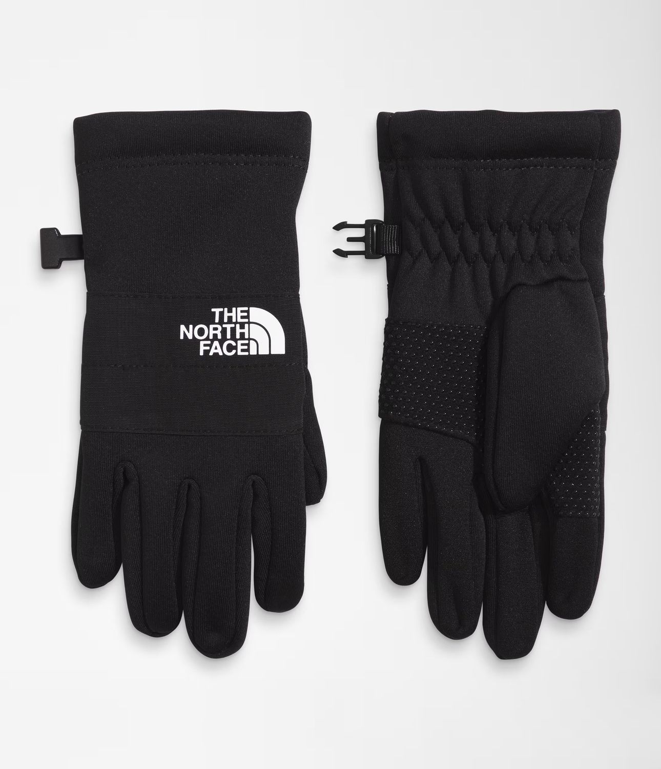 MAIN IMAGE OF THE NORTH FACE YOUTH SIERRA ETIP GLOVE IN TNF BLACK XL WITH STRETCH FLEECE AND TOUCHS…
