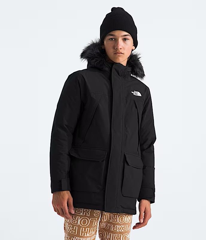 THE NORTH FACE YOUTH BOYS&#39; MCMURDO PARKA WINTER JACKET 26