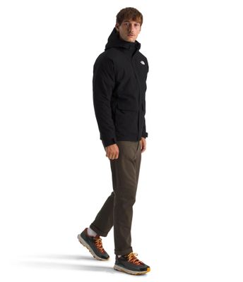 FRONT VIEW OF THE NORTH FACE MENS DRYVENT™ MONO TRICLIMATE® WINTER JACKET FEATURES WATERPROOFING AN…