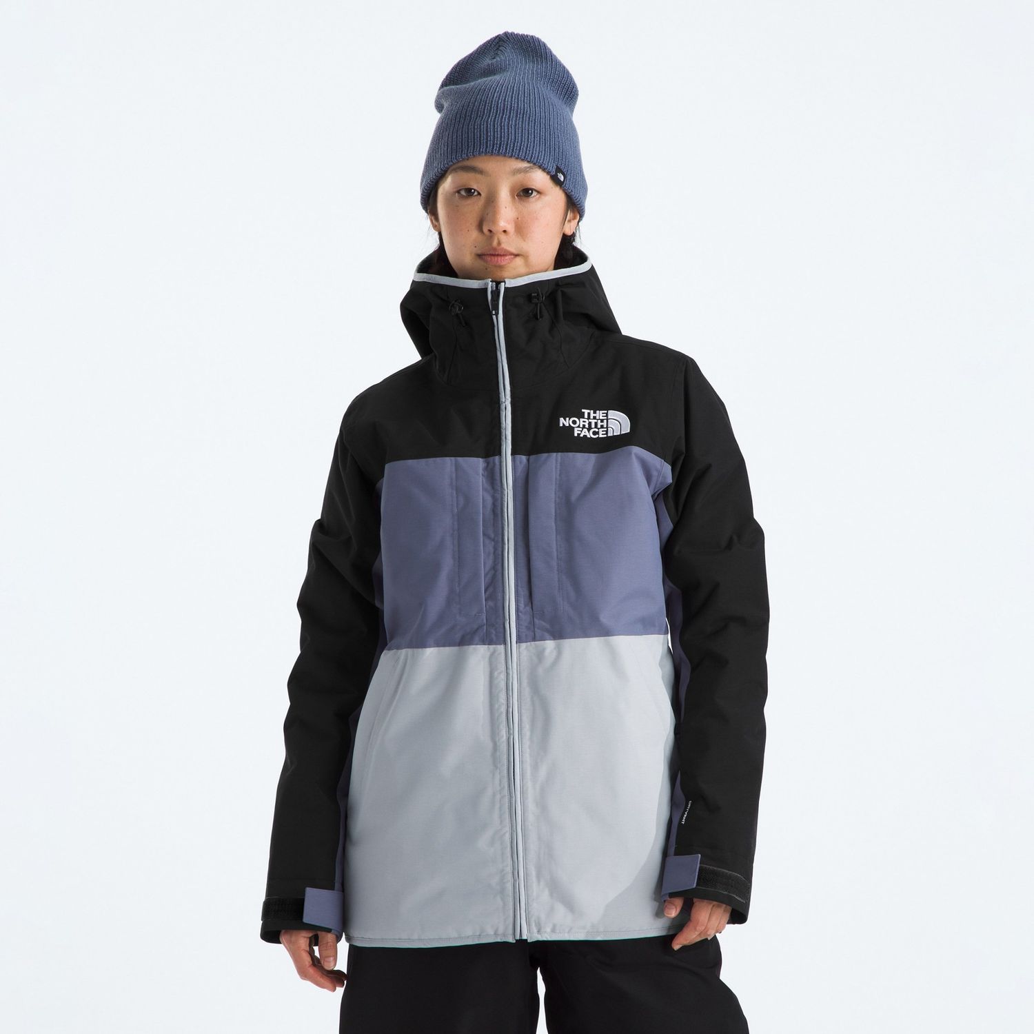 MAIN IMAGE OF THE NORTH FACE WOMENS NAMAK INSULATED WINTER JACKET IN BLUE FLAX/TWILIGHT GALAXY/TNF …