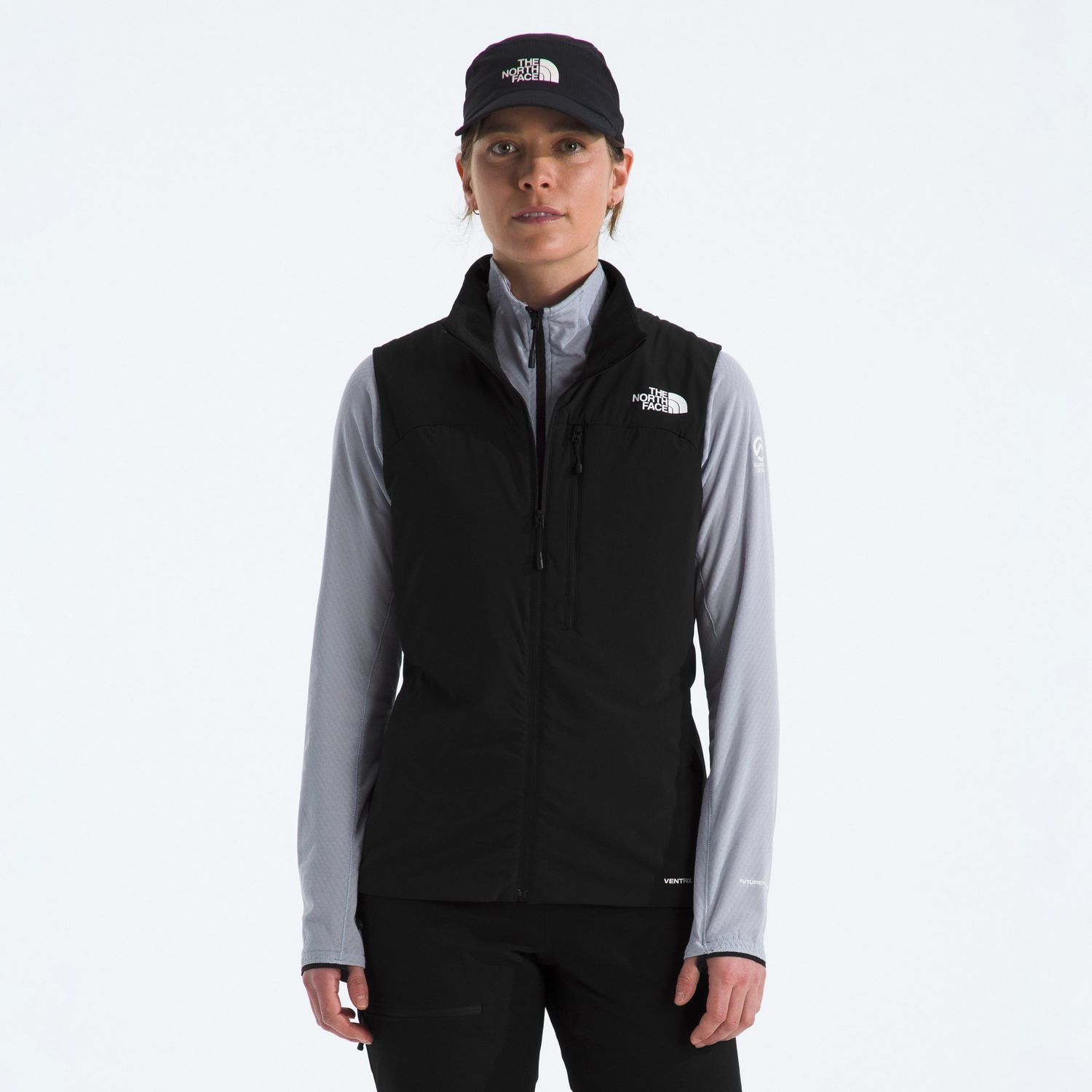 MAIN IMAGE OF THE NORTH FACE WOMENS SUMMIT CASAVAL LT VEST IN TNF BLACK XS WITH INCREASED COMFORT A…