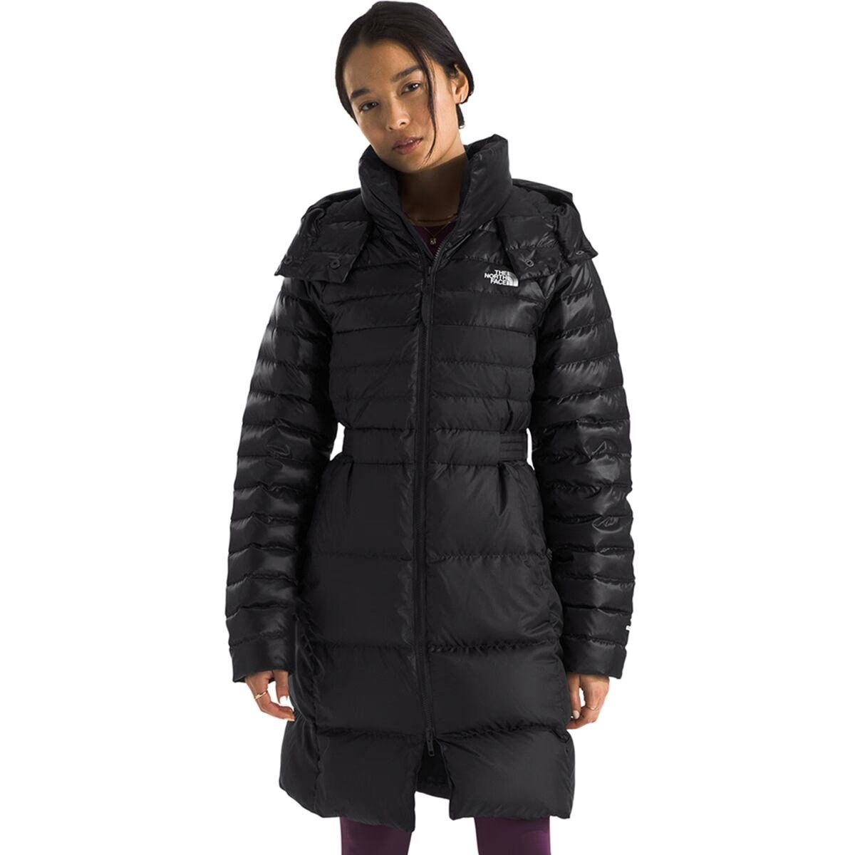 MAIN IMAGE OF THE NORTH FACE WOMENS RUBY PARKA WINTER JACKET IN TNF BLACK XS WITH 600-FILL DOWN INS…