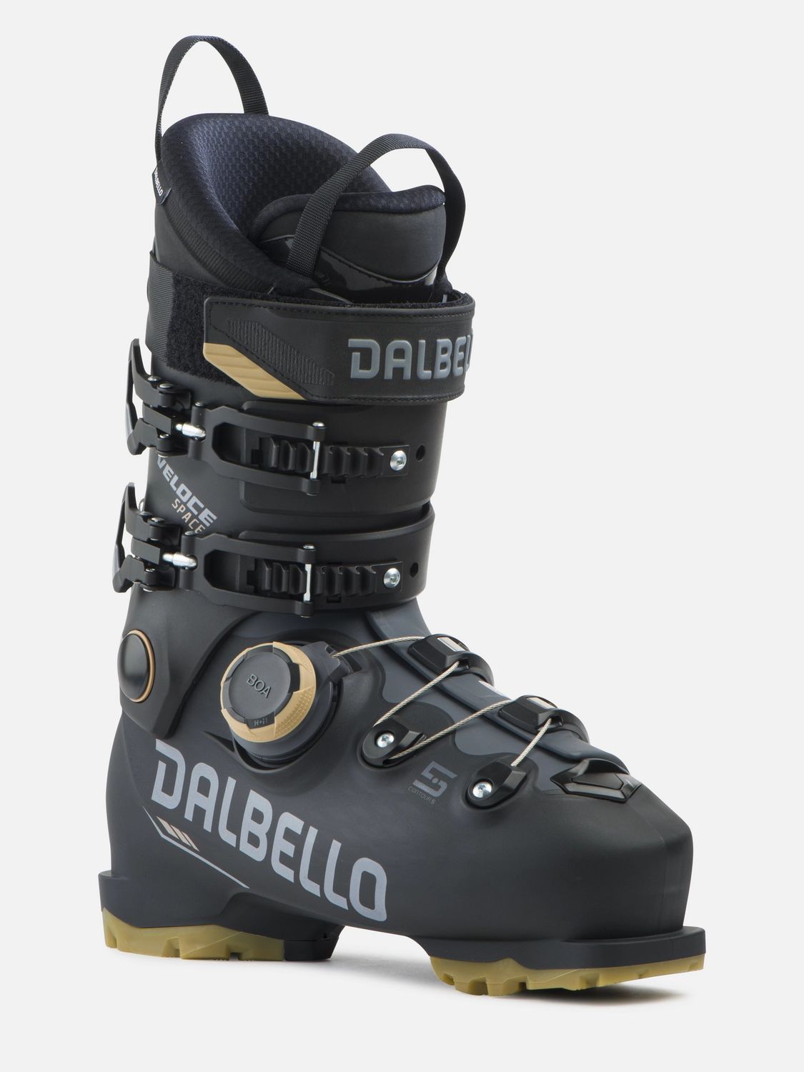 MAIN IMAGE OF DALBELLO MENS VELOCE SPACE 100 DOWNHILL SKI BOOT IN BLACK/ANTHRACITE 26.5 WITH WALK M…