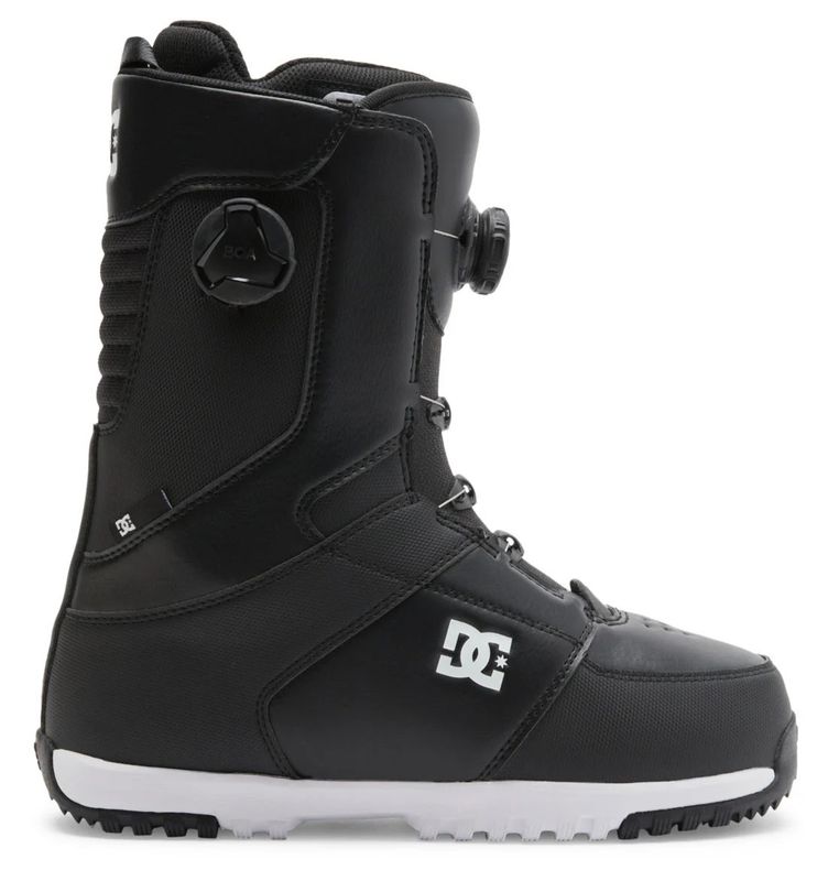 RIGHT VIEW OF DC MENS CONTROL SNOWBOARD BOOTS FEATURES PREMIUM LINER AND GRIPPY SOLE FOR ENHANCED B…