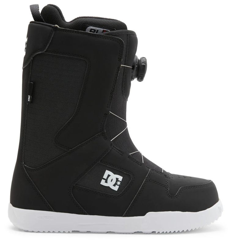 RIGHT VIEW OF DC MENS PHASE BOA SNOWBOARD BOOTS FEATURES COMFORTABLE FEEL AND GRIPPY SOLE FOR ENHAN…