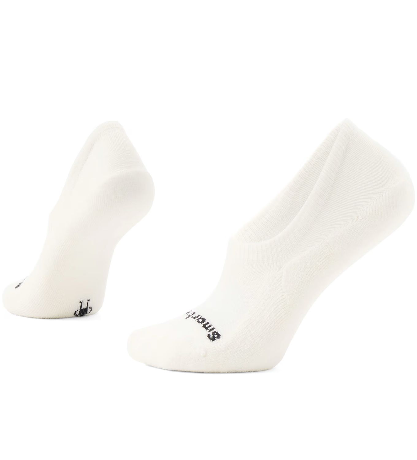 SMARTWOOL UNISEX EVERYDAY CUSHION NO SHOW SOCKS 26, Color: WHITE, Size: MEDIUM