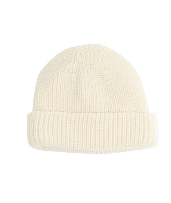 FRONT VIEW OF COAL UNISEX BEACON WINTER HAT FEATURES CUFFED DESIGN, WOOL CONSTRUCTION FOR WINTER WA…