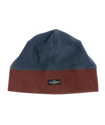 FRONT VIEW OF COAL UNISEX SULLY WINTER HAT FEATURES SOFT FLEECE FABRIC AND DOUBLE-LAYER CUFF FOR AD…