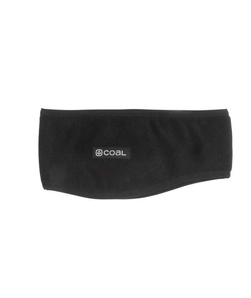 MAIN IMAGE OF COAL UNISEX NEW JACK EAR WARMER HEADBAND IN BLACK O/S WITH FLEECE EAR WARMER AND DIPP…