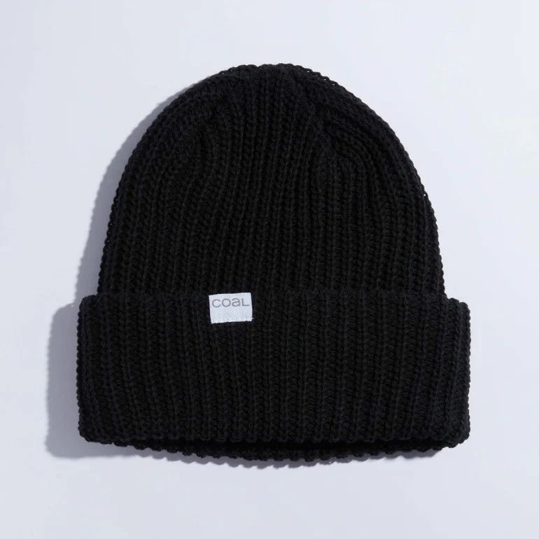 MAIN IMAGE OF COAL UNISEX THE EDDIE WINTER HAT IN BLACK O/S WITH ROOMY FIT AND GREAT FOR COLD WEATH…