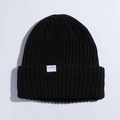 FRONT VIEW OF COAL UNISEX THE EDDIE WINTER HAT FEATURES ROOMY FIT AND GREAT FOR COLD WEATHER WINTER…