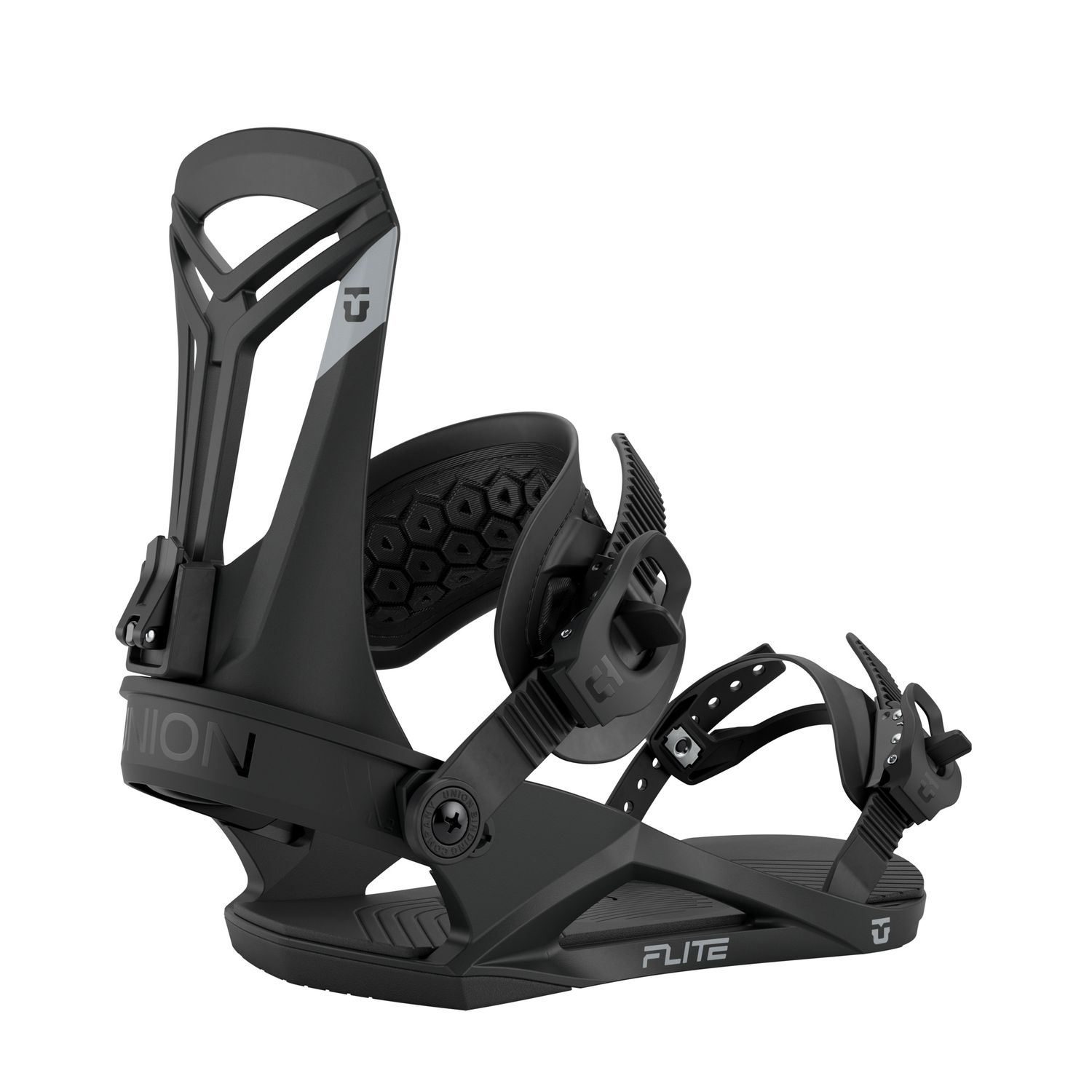MAIN IMAGE OF UNION MENS FLITE SNOWBOARD BINDING IN BLACK MEDIUM WITH LIGHTWEIGHT CONSTRUCTION AND …