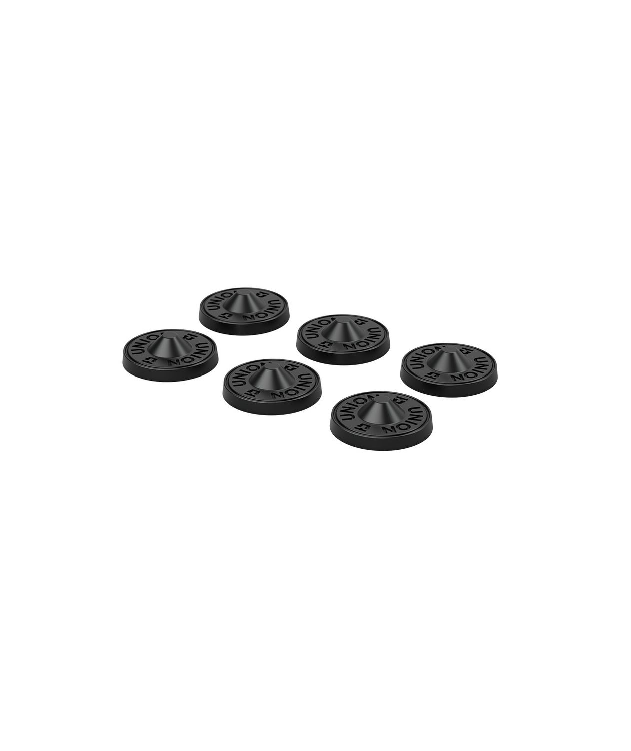 MAIN IMAGE OF UNION UNISEX METAL STOMP PAD IN BLACK WITH DURABILITY AND LONG-LASTING TRACTION WITH …