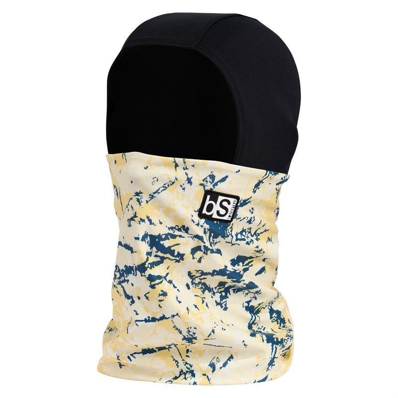 FRONT VIEW OF BLACKSTRAP UNISEX TREBLE HOOD BALACLAVA FEATURES HELMET COMPATIBILITY AND UPF 50+ SUN…