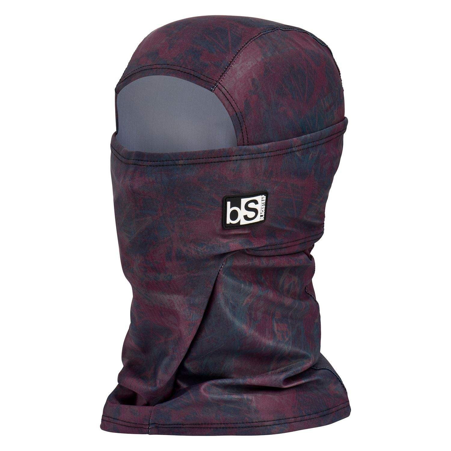 MAIN IMAGE OF BLACKSTRAP UNISEX HOOD BALACLAVA IN PULSE CHERRY O/S WITH HELMET COMPATIBILITY AND MO…