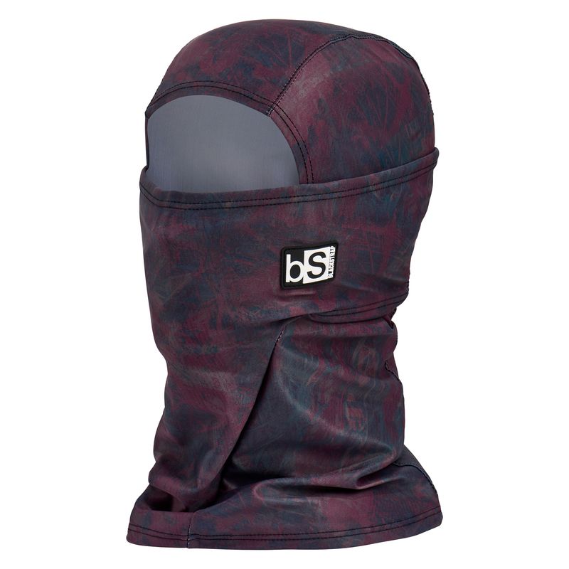 FRONT VIEW OF BLACKSTRAP UNISEX HOOD BALACLAVA FEATURES HELMET COMPATIBILITY AND MOISTURE-WICKING T…