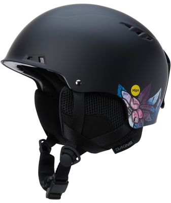 ANGLED VIEW OF DAKINE UNISEX DAYTRIPPER MIPS X BOARDING FOR BREAST CANCER HELMET FEATURES EXTRA PRO…