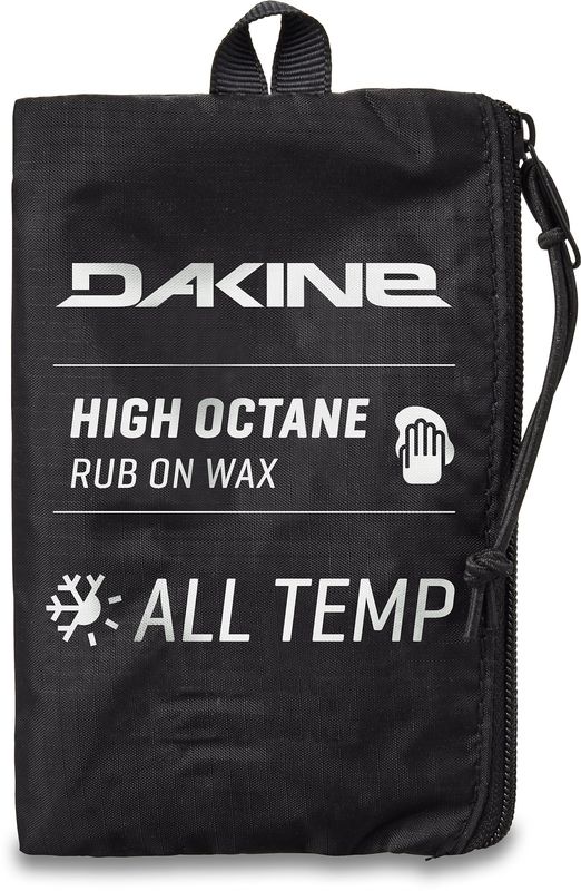 FRONT VIEW OF DAKINE UNISEX HIGH OCTANE RUB ON WAX FEATURES IMPROVED SKI &amp; SNOWBOARD SPEED AND WORK…