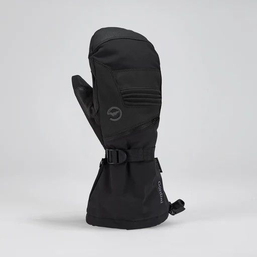 BACK OF HAND VIEW OF GORDINI MENS GTX STORM MITTEN FEATURES WARM MEGALOFT® INSULATION AND MOISTURE-…