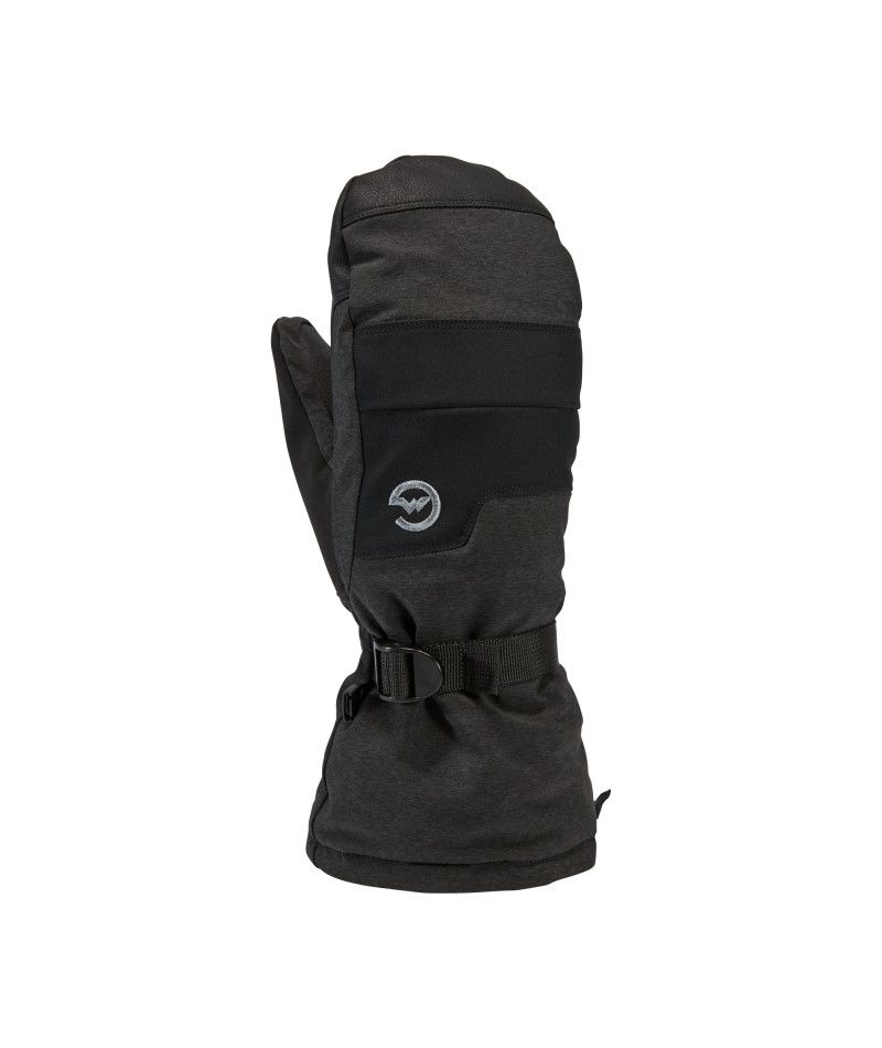 MAIN IMAGE OF GORDINI MENS AQUABLOC DOWN GAUNTLET MITTEN IN BLACK SMALL WITH 600-FILL GOOSEDOWN® IN…