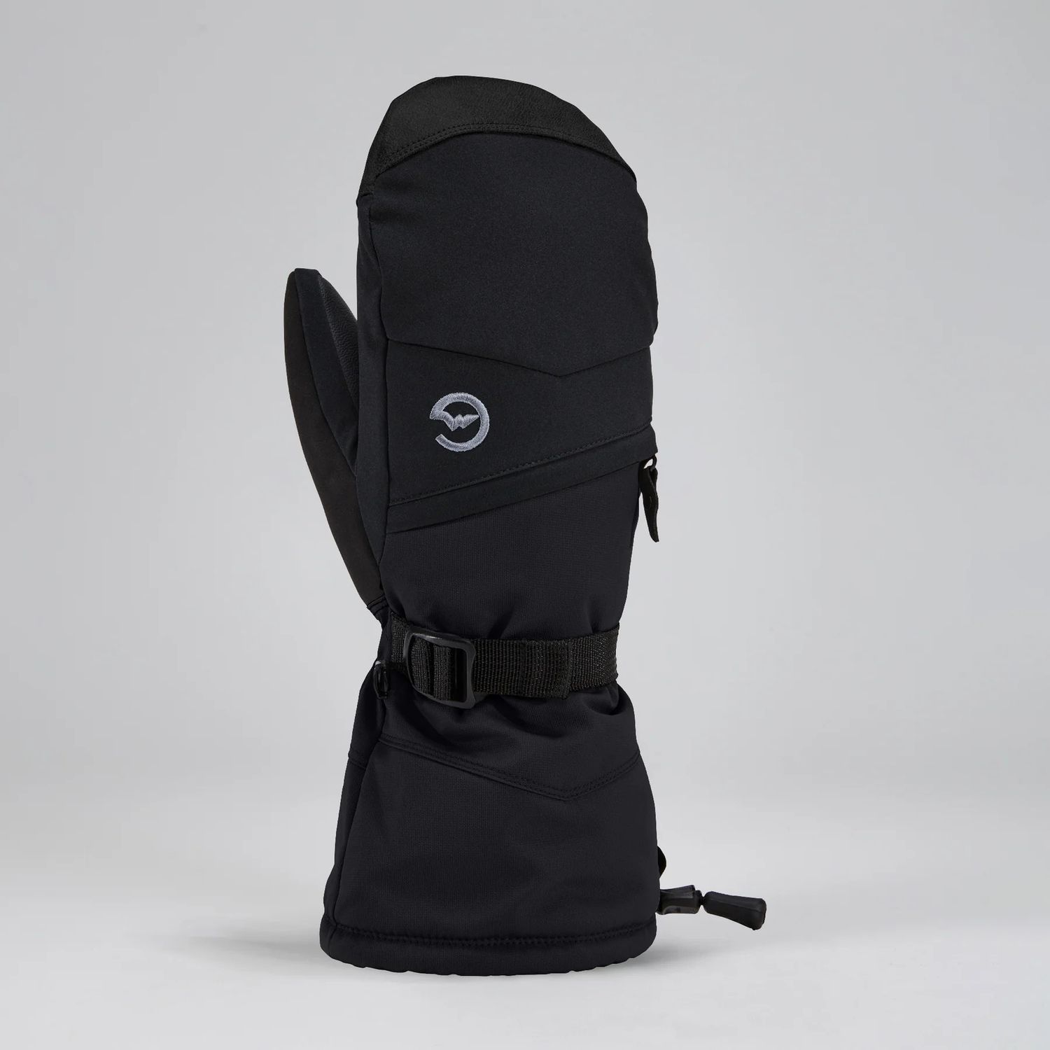 BACK OF HAND VIEW OF GORDINI MENS DA GOOSE GORE-TEX DOWN MITTEN FEATURES 600-FILL GOOSEDOWN® INSULA…