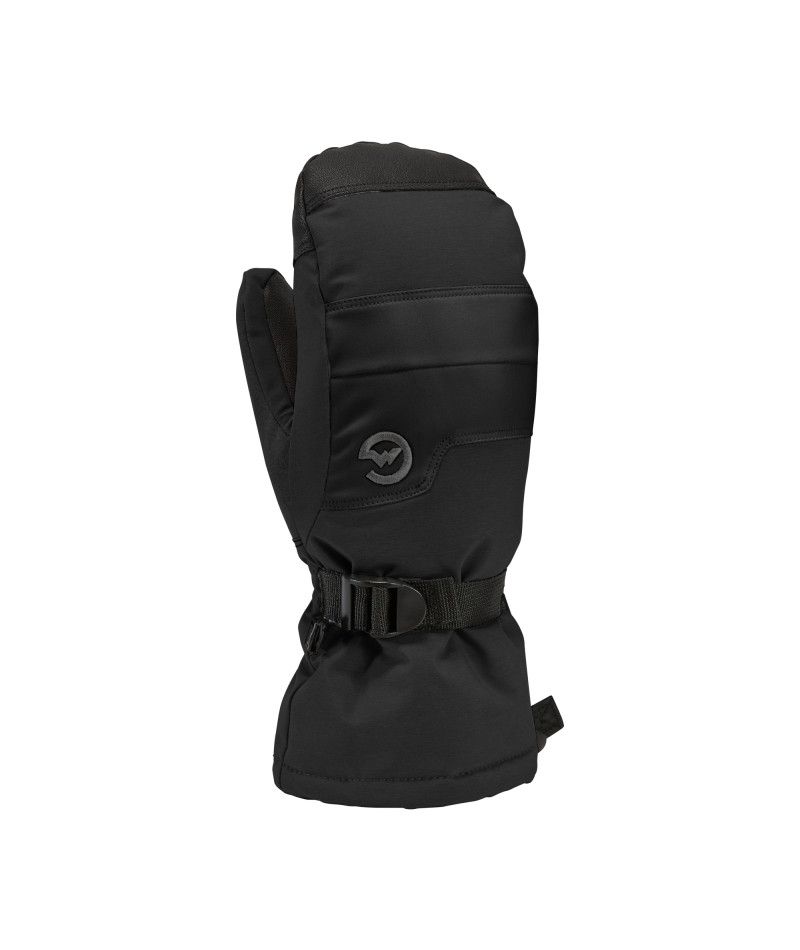 MAIN IMAGE OF GORDINI WOMENS AQUABLOC DOWN GAUNTLET MITTEN IN BLACK SMALL WITH 600-FILL GOOSEDOWN® …