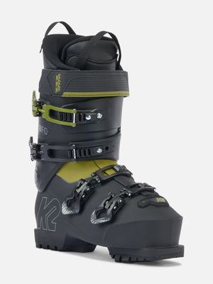 K2 MENS BFC 90 DOWNHILL SKI BOOT 26 FRONT VIEW OF K2 MENS BFC 90 DOWNHILL SKI BOOT FEATURES HEAT-MOLDABLE SHELL AND COMFORTABLE LINER W…
