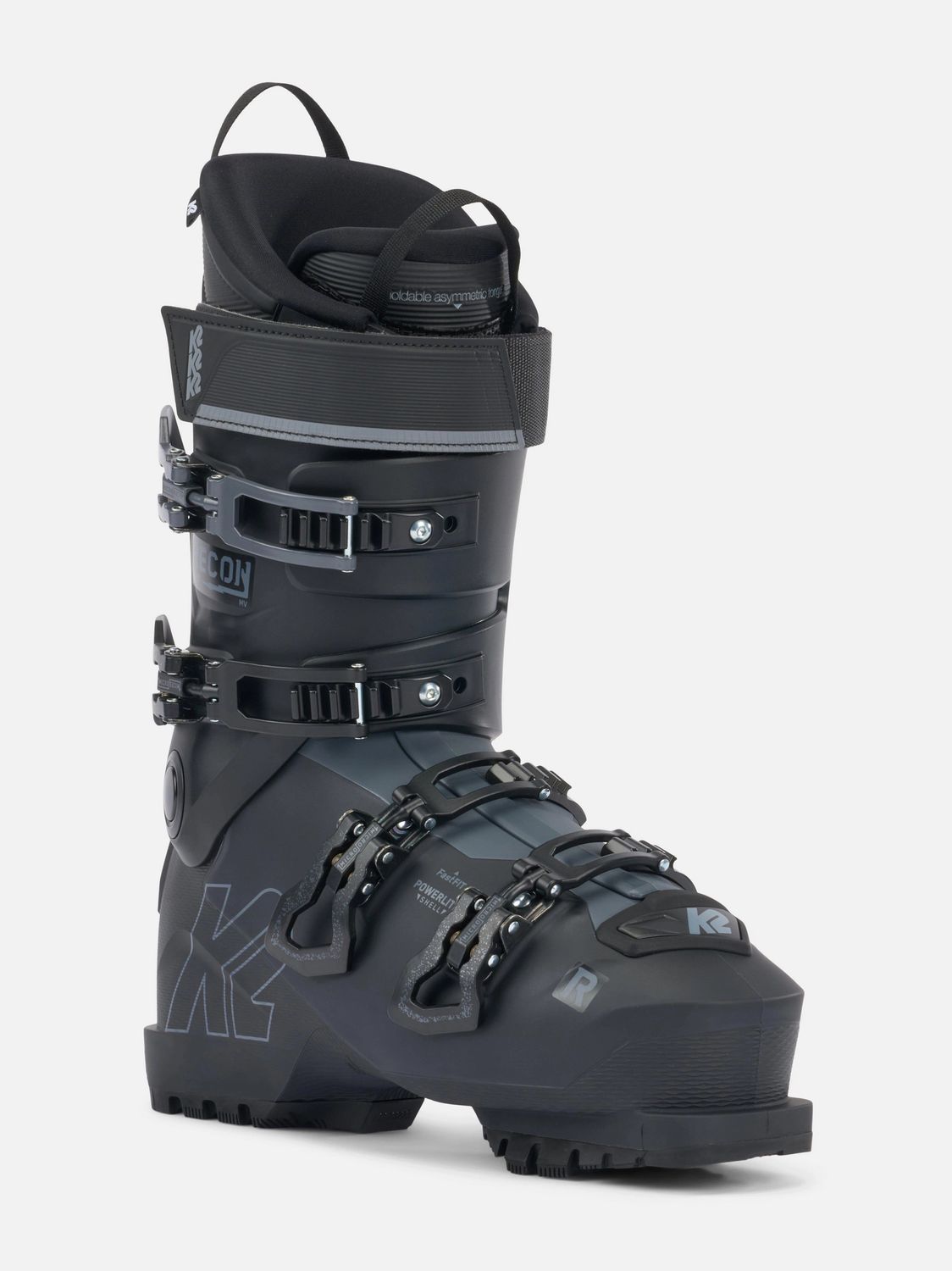 MAIN IMAGE OF K2 MENS RECON 100 MV DOWNHILL SKI BOOT IN BLACK 25.5 WITH MAXIMUM COMFORT AND FULLY H…