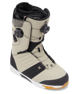 BOA VIEW OF DC MENS JUDGE SNOWBOARD BOOTS FEATURES PRIMALOFT® INSULATION FOR WARMTH AND DUAL ZONE B…