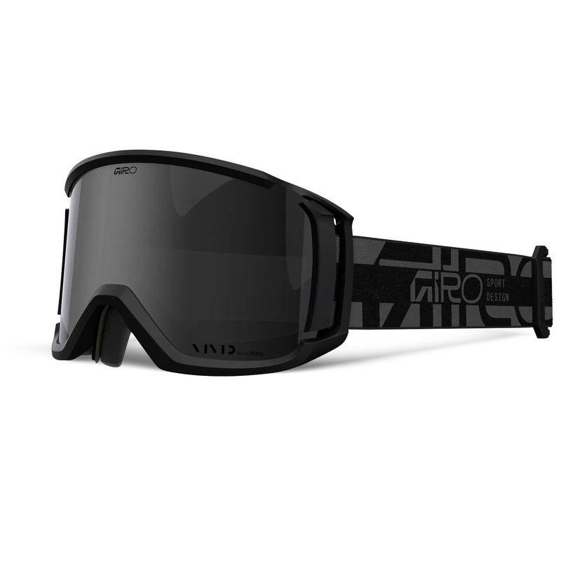FRONT VIEW OF GIRO UNISEX REVOLT GOGGLES FEATURES BEST POSSIBLE PERIPHERAL VISION IN A GOGGLE AND A…