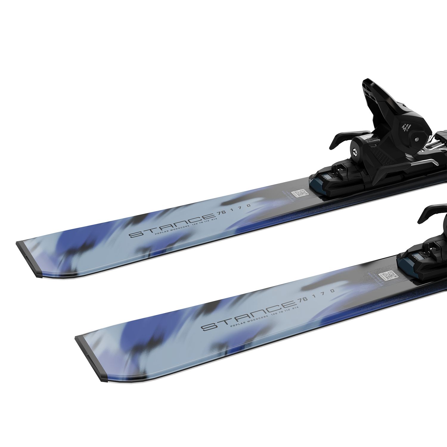 Salomon Mens Stance 76 + M10 Downhill Skis | Easy To Control