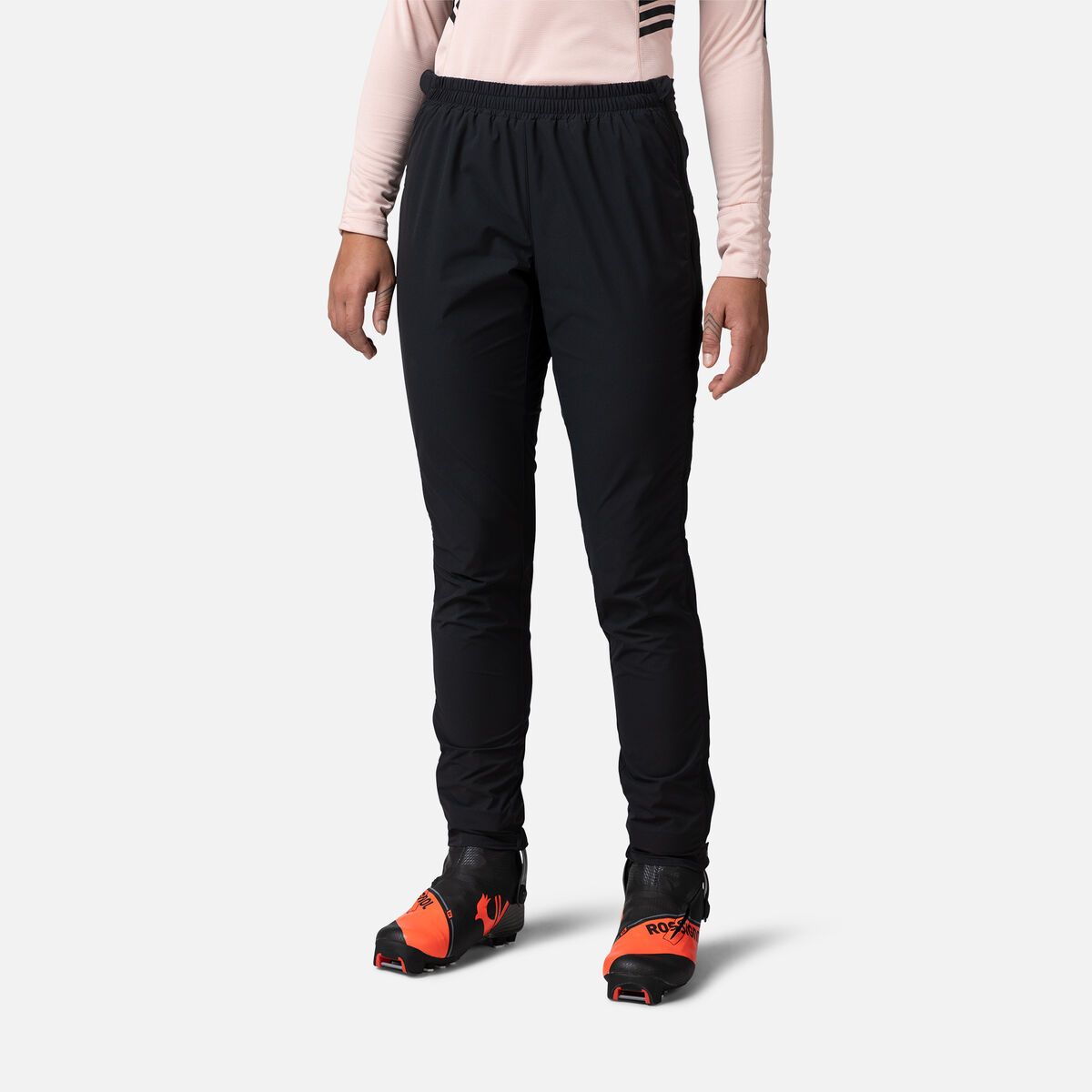 MAIN IMAGE OF ROSSIGNOL WOMENS ACTIVE VERSATILE XC PANT IN BLACK XS WITH PERFORMANCE STRETCH FABRIC…