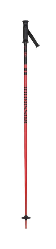 POLE VIEW OF ROSSIGNOL UNISEX STOVEPIPE DOWNHILL SKI POLE FEATURES ALL-MOUNTAIN VERSATILITY AND DUR…