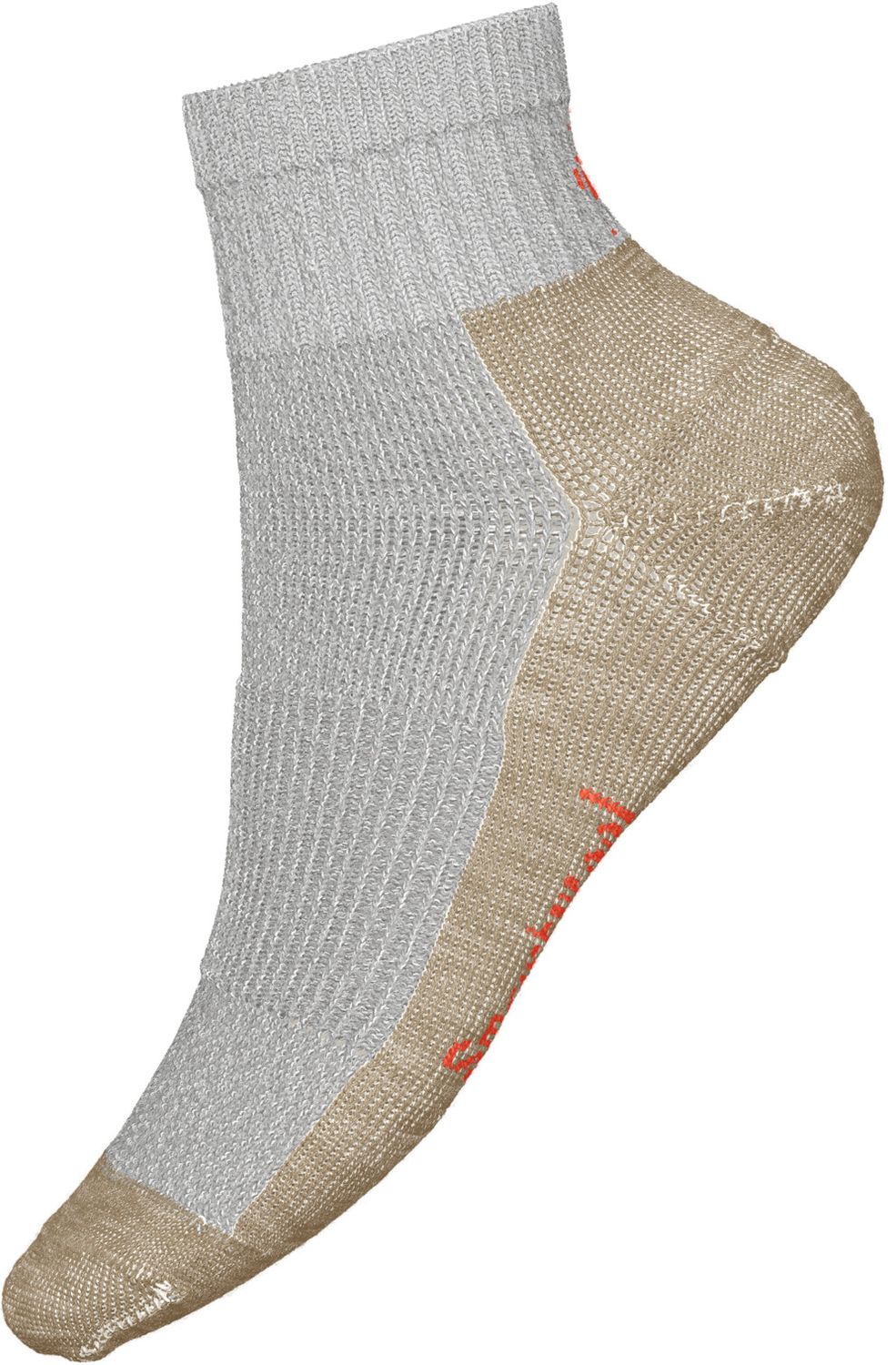 SMARTWOOL WOMENS HIKE CLASSIC EDITION LIGHT CUSHION ANKLE SOCKS 25, Color: ASH, Size: SMALL