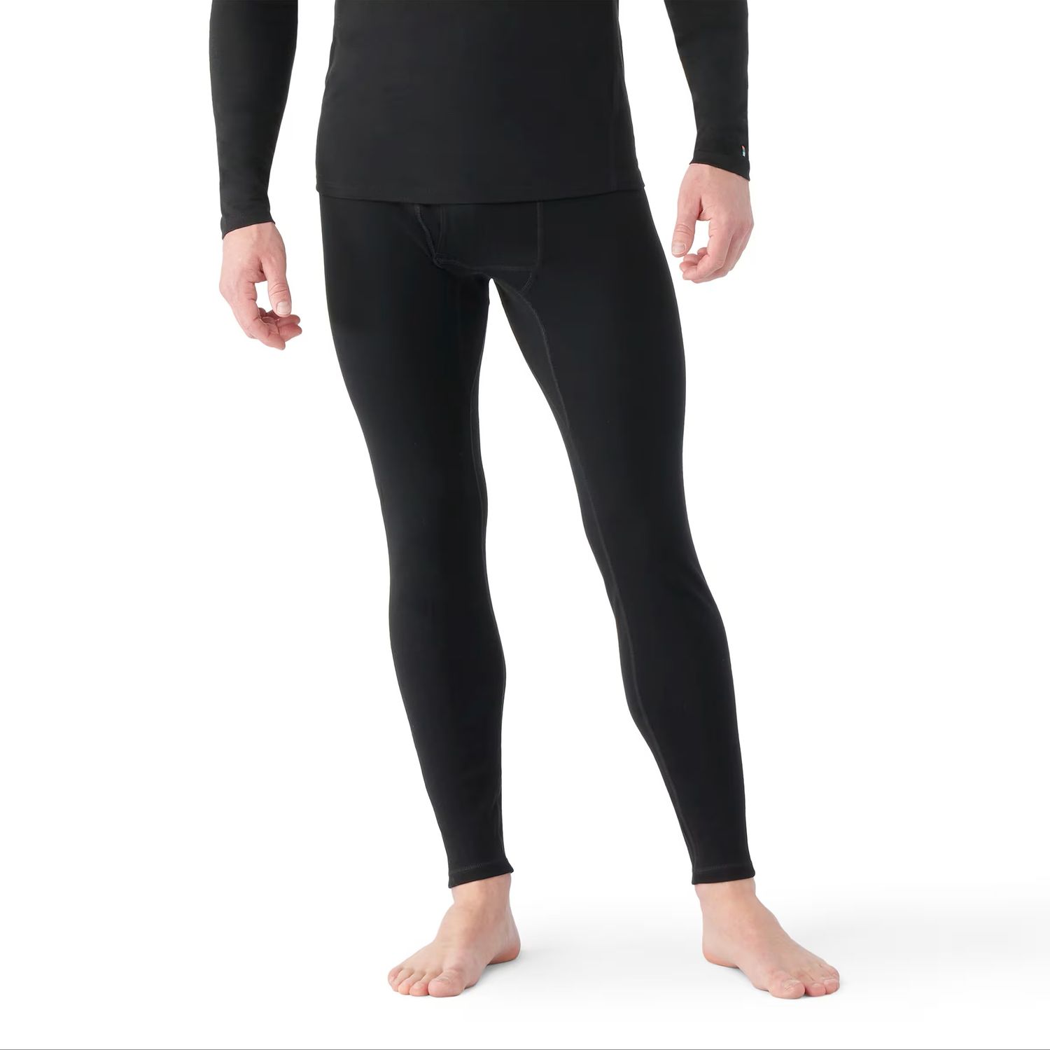 SMARTWOOL MENS CLASSIC THERMAL MERINO BASELAYER BOTTOM, Color: BLACK, Size: SMALL