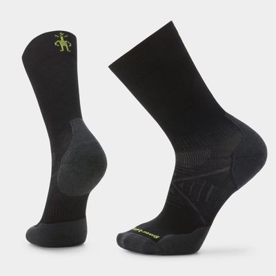 FRONT VIEW OF SMARTWOOL MENS NORDIC TARGETED CUSHION CREW SOCKS FEATURES ENHANCED DURABILITY AND BR…